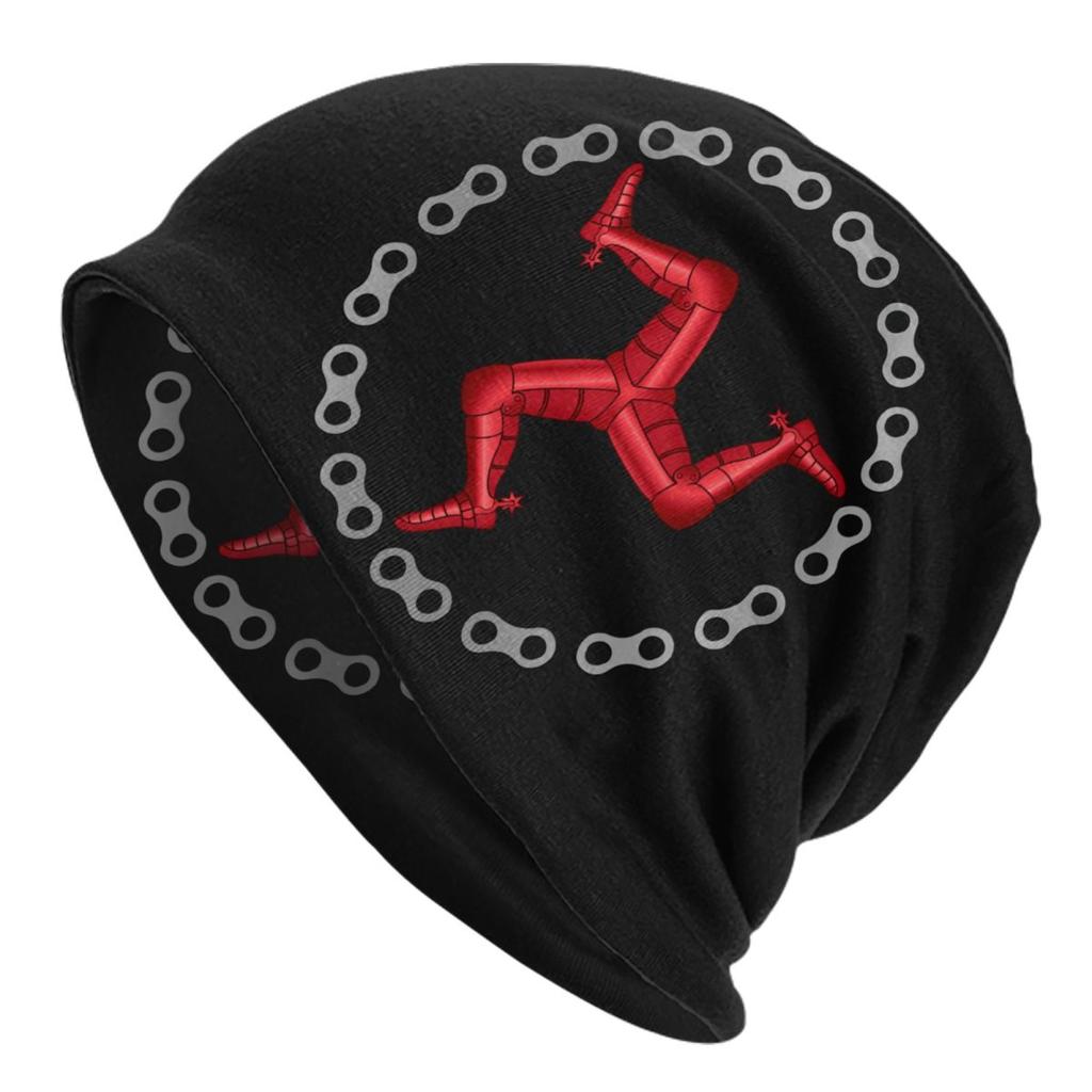 Custom Vintage TT Motorcycle Racer Skullies Beanies Caps Unisex Winter Warm Knit Hat  Isle of Unisex Bonnet Hats Outdoor Ski Cap