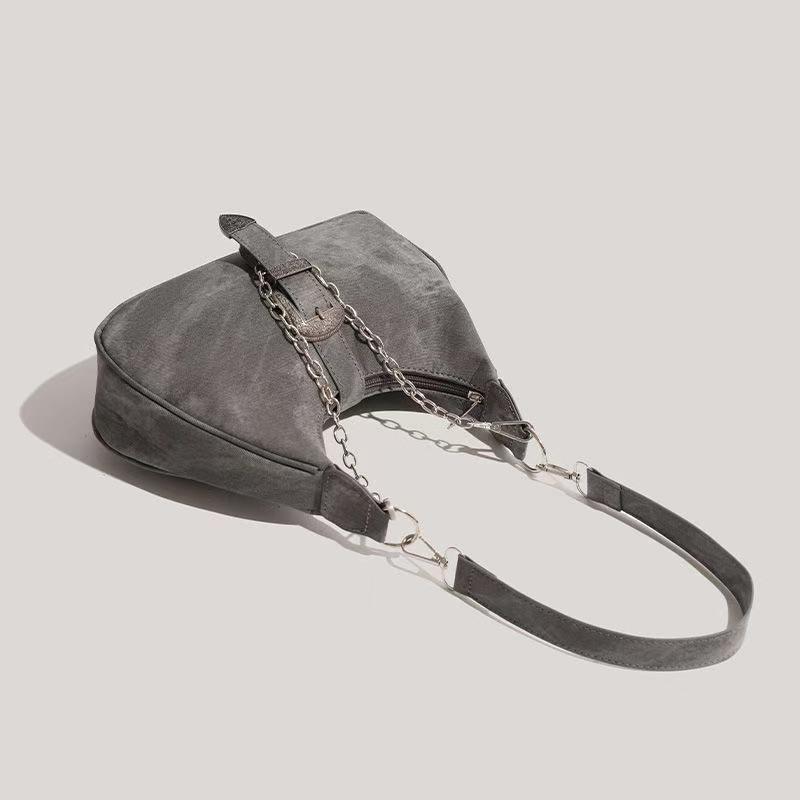 High-quality Vintage Single-shoulder Bag, Leather Bag At The Armpit, Chain Handbag