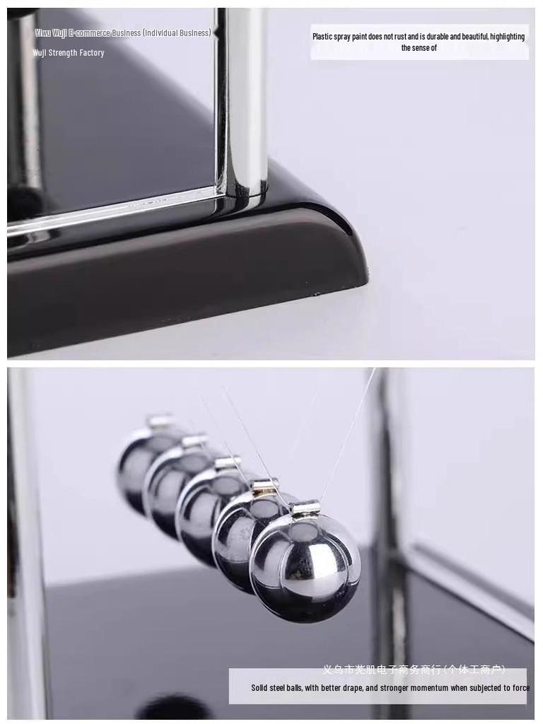 Culla di Newton Fisica Biliardo: Ornamento da Ufficio Creativo e Regalo Decompressione
