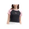 FILA Ice Silk Sun Protection Comfortable Casual Round Neck Short Sleeve Raglan T-Shirt Women Tops Legendary-Blue F51W429101F-NV