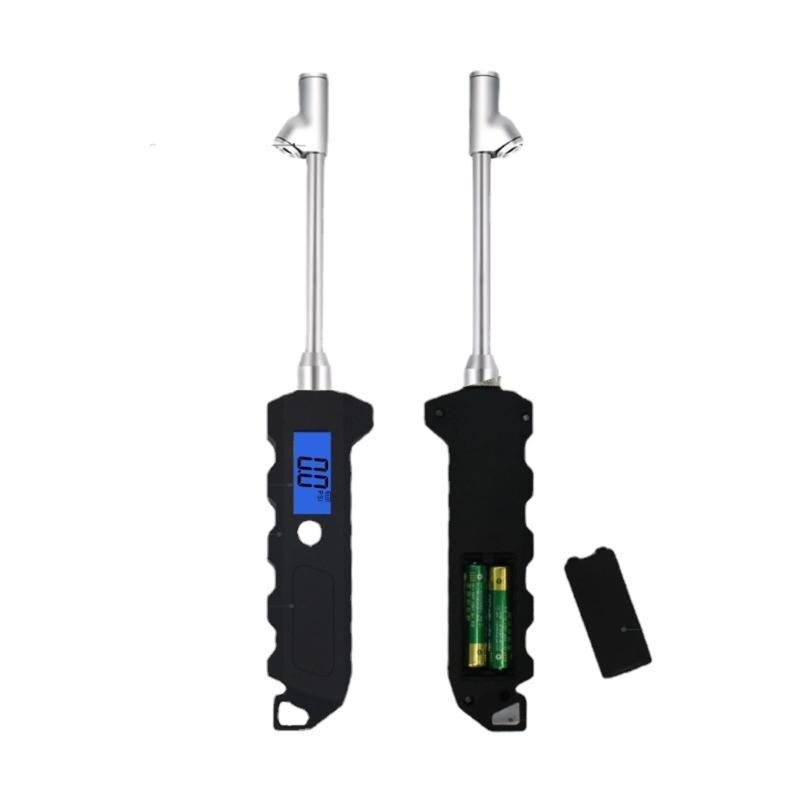 ABS & Metal Truck Tire Pressure Gauges with Digital Display Pressure Meter for Precise Monitoring & Enhances Road Safe 
