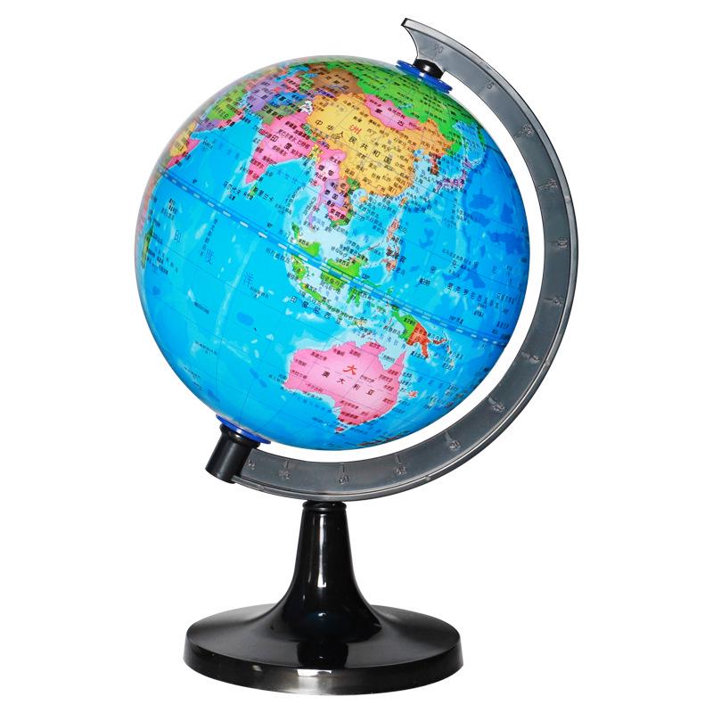 14.2CM High-Definition PVC Globe for Teaching and Ornamentation, Ideal for Middle School Students