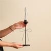 Bowknot Iron Taper Candle Holders Candlestick Holders Decorative Candle Stand for Wedding,Dining Table,Home Decors