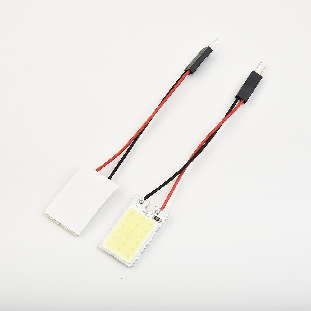 Parts LED Panel Lights Accessories 5pcs White COB Car Dome T10 For Festoon