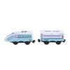 Electric Train Toy Toddlers Battery Operated Motorized Set Compatible with for Thomas Blue White
