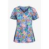 Healthcare Uniform Nurse Clinic Nursing Butterfly Workwear Hospital T-shirt Tee Short Sleeve Blouse Carer Working Women Medical