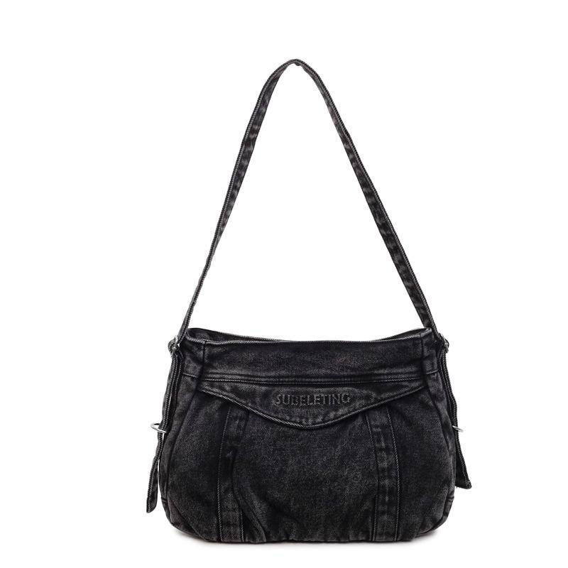 

Denim Crossbody Bag Women s Large Capacity Shoulder Bag
