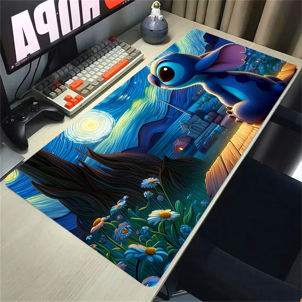 Kawaii Large Anime Mouse Pad PC Gaming Accessories Mousepad Office Laptop Rubber Non-slip Gamer Cabinet Stitch Desk Mat Carpet