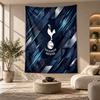 Tapeçaria Decorativa, Arte de Parede Impressa do Tottenham Hotspur, Pendurado de Parede Leve Para Fundo de Quarto