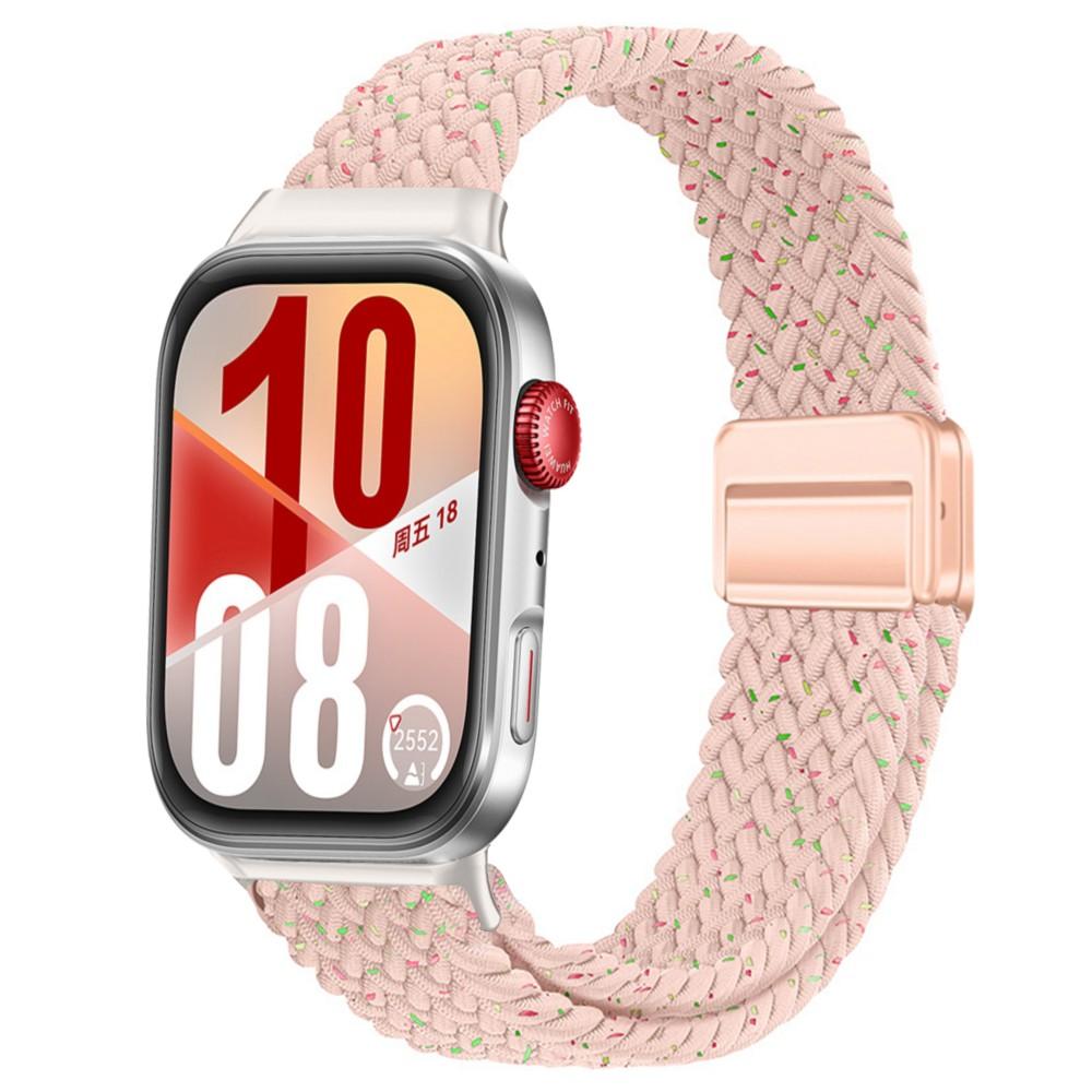 Nylon Band for HUAWEI Watch Fit 4 Pro/Fit 3/4 Smartwatch Wrist Replacement Belt Magnetic braided bracelet correa HUAWEI fit 4 Straps