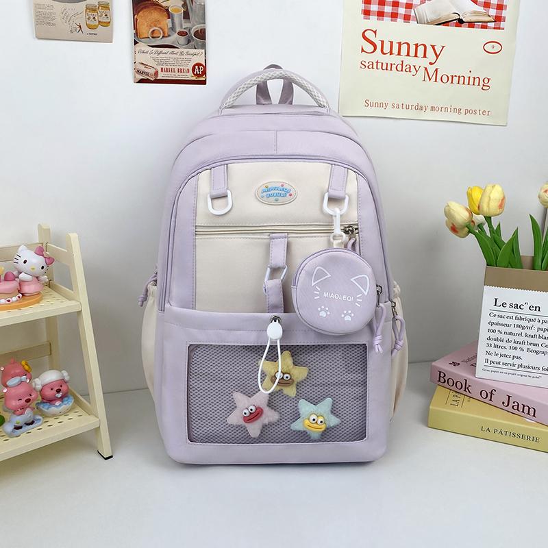 College Style Backpack Student Large Capacity Schoolbag