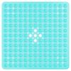 53x53cm Shower Mat Suction Cup PVC Anti Slip Bath Mat Square Shower Floor Pad Non Slip Safety Mat for Bathtub Bathroom Carpet