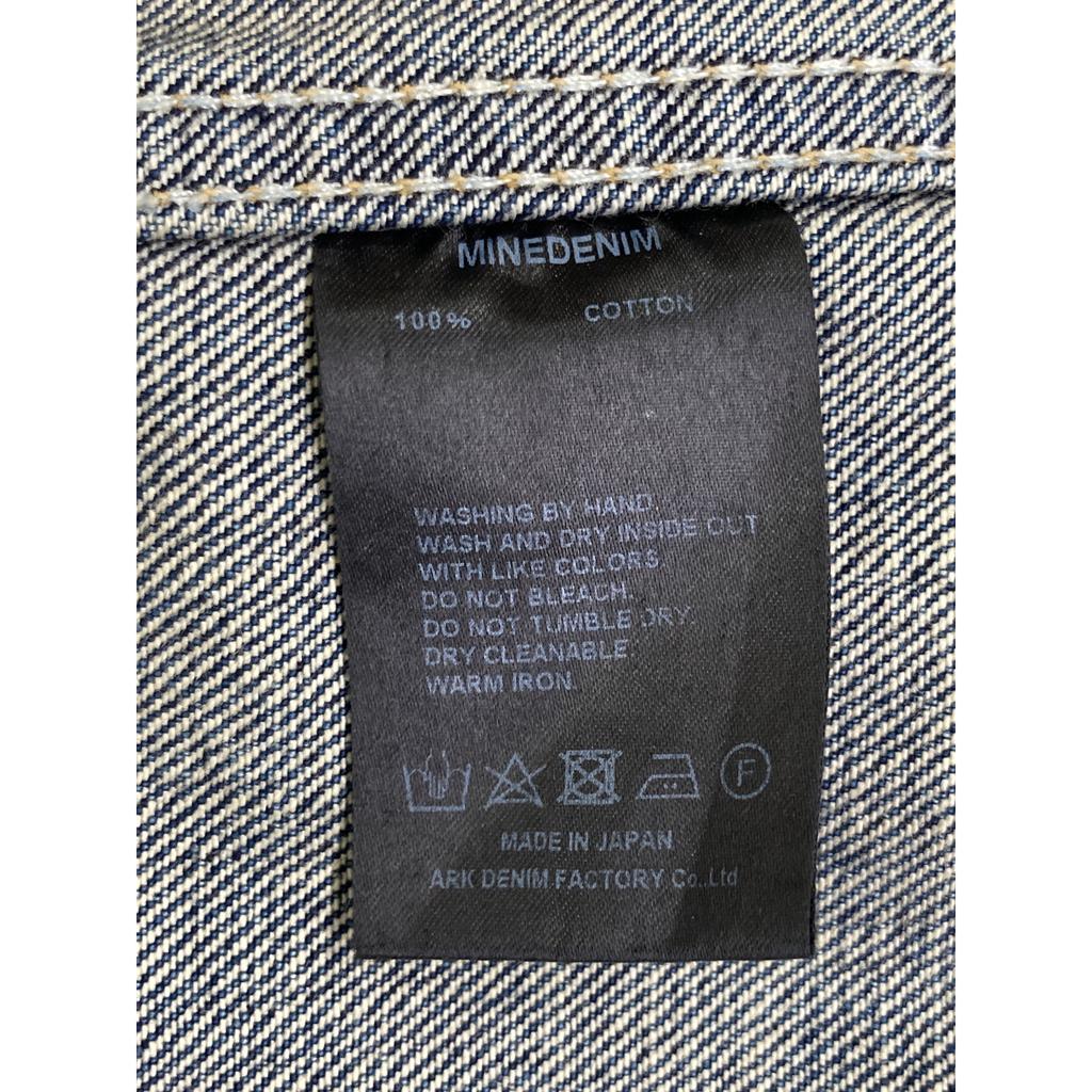 MINEDENIM 3rd USED processed denim jacket Jacket 2 IndigoUsed