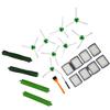 24Pcs Set Vacuum Cleaner Replacement Parts Accessories Fit for I3 Series 3 Pairs Roller Brush 8 Filters 8 Side Brushes