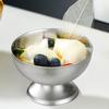 Nonrust Steel Dessert Serving Container for Ice Creams Salads and More Sturdy Easy Maintain Portable Design Portable