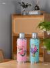 Nostalgic Retro Portable Thermos Flask: Old-Fashioned Chinese Style Tea Bottle with Aluminum Shell