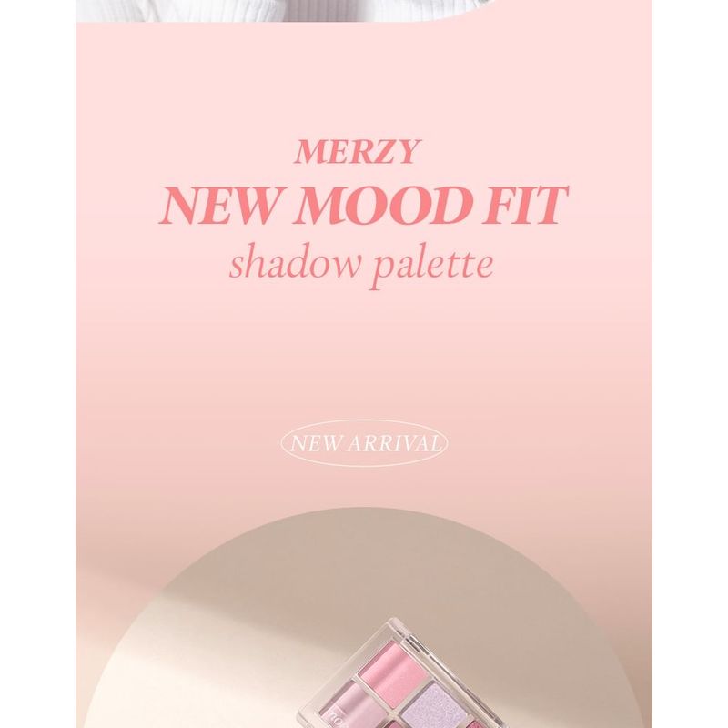 MERZY - New Mood Fit Shadow Palette - 3 Types