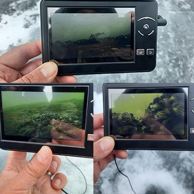 F431B Underwater Fishing Camera With 4x Digital Zoom 4.3 Inch 4000mAh 15m Infrared Winter Fisherman Camera Fish Finder