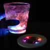 LED Luminous Coasters Battery Powered Light Up Coasters Stickers Liquor Bottle Cup Mat For Wedding Party Decorations