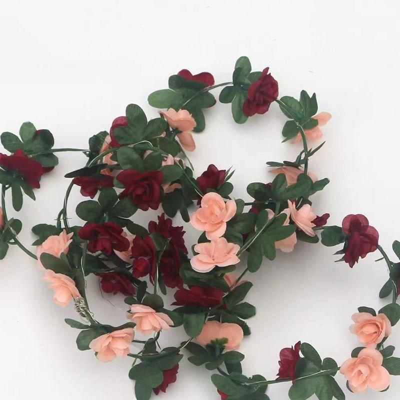 250cm Artificial Flowers Plants Rose Christmas Garland for Wedding Home indoor outdoor wall Decoration Garden Diy birthday party