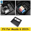 Auto Arm Rest Storage Box Center Console Compartment Glove Tray Organiser Cover For Mazda 6    Interior Accessories