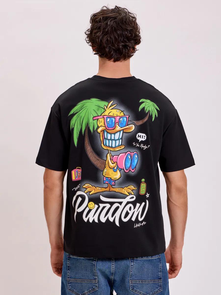 Dorohedoro Shark printed T-shirt S