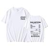Christian Salvation Jesus Paid It All Graphic Tshirt Men's Women's Fashion Oversized Short Sleeve Vintage T-shirt