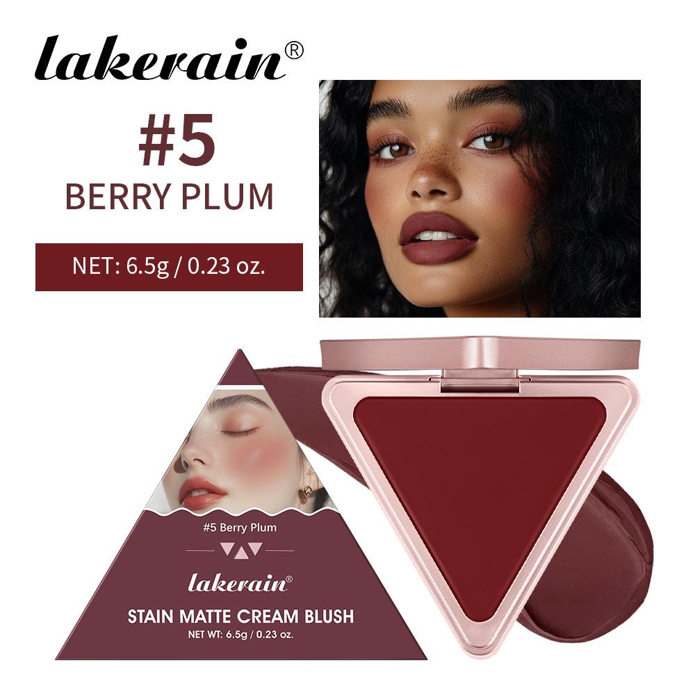 

Кремовые румяна Triangle Кремовые румяна Крем Свежий Натуральный Макияж Нюд Водостойкие Кремовые румяна Матовые Сатиновые Стойкие Румяна, Розовые и Сексуальные Кремовые румяна