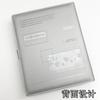 A4 Silver Embossed Card Album K-Pop Photocard Binder, Photo Sleeve, Polaroid & Postcard Holder, Large Collectible Organizer