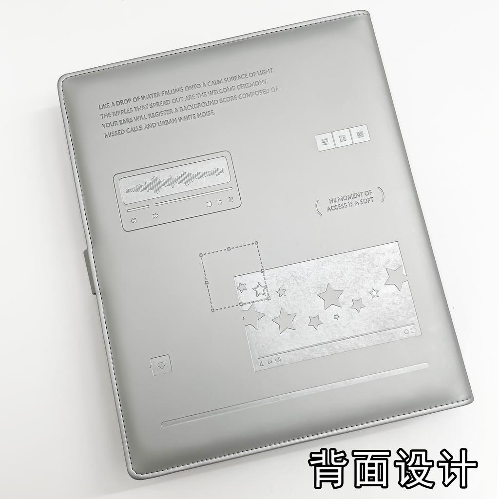 A4 Silver Embossed Card Album K-Pop Photocard Binder, Photo Sleeve, Polaroid & Postcard Holder, Large Collectible Organizer