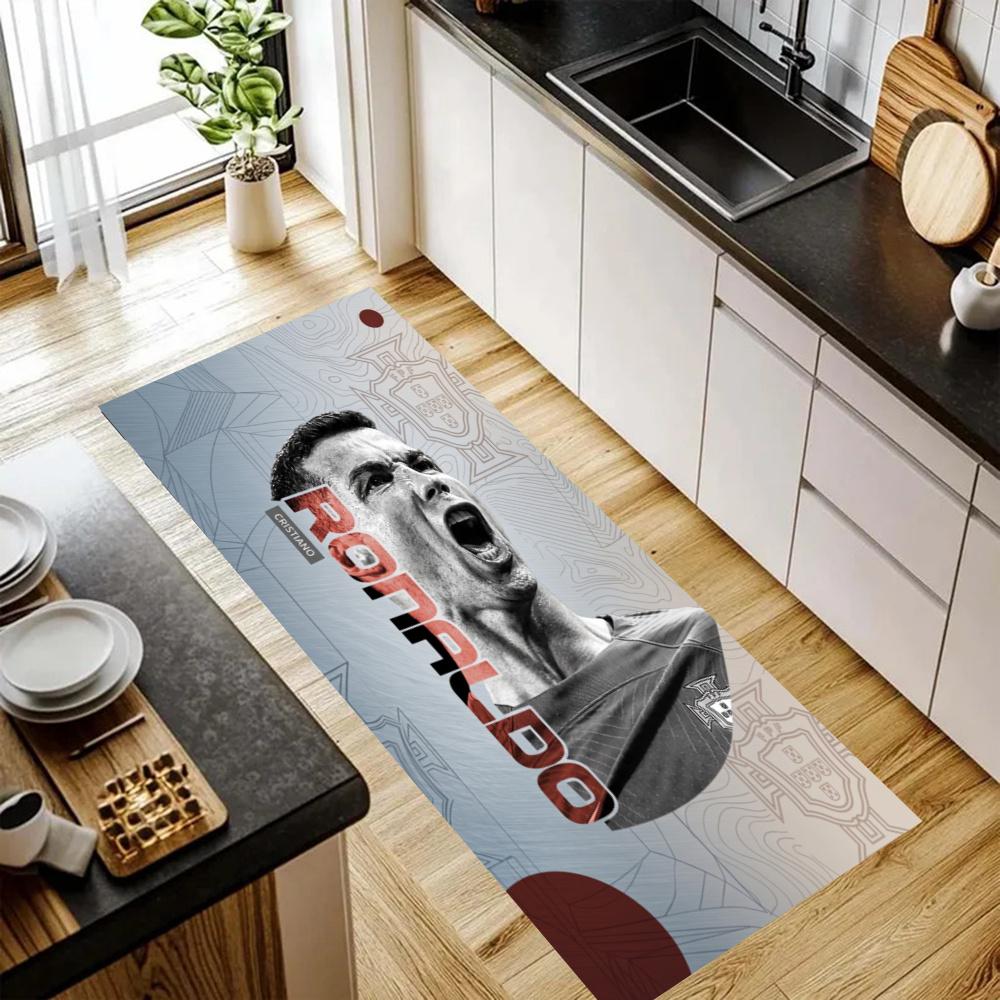Cristiano Ronaldo Kitchen Carpet Nonslip Floor Mat Ideal For Indoor And Outdoor Entryway Door Mat Laundry Room Bathroom Foot Mat