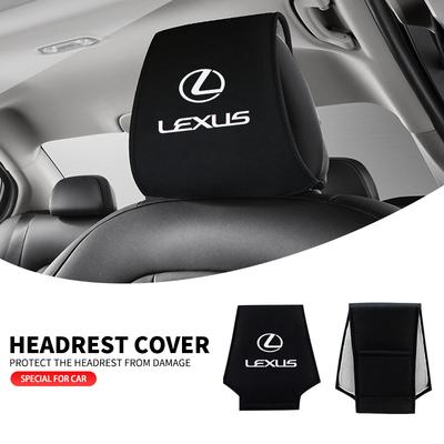 Car Headrest Cover Seat Head Pillow Neck Headrest Cover Car Stying For F SPORT ES UX 300e GS GX IS LBX NX RX 350h 450h