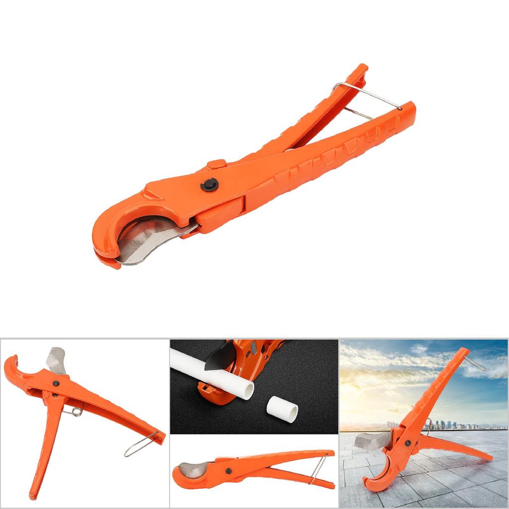 Portable Pipe Cutter Plastic Polythene PPRCelsiusPVC Gas Pipe Water Hose Cutter Steel Blade (pc-303)
