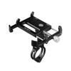 Bicycle Phone Holder 360 Degree Rotating Length Adjustable Aluminum Bike Handlebar Mount Cycle Clip on Phone Clamp