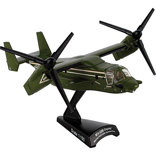 POSTAGE STAMP 1/150 MV-22 Osprey HMX-1 Presidential Aircraft Finished Model