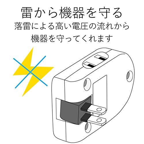ELECOM OA tap (lightning surge compatible) KT-180