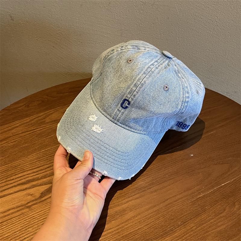 

Han Chao C стандартная мягкая ковбойская бейсболка, мужские и женские пары показывают тонкое лицо, универсальная кепка, солнцезащитный козырек и защита от солнца Adjustable