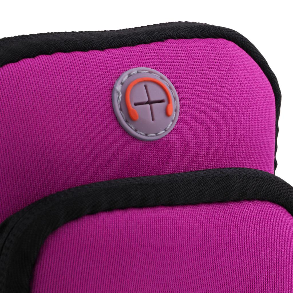 Sports Arm Band Neoprene Running Armband Bag Waterproof Phone Holder Pouch Cover for Gym Exercise