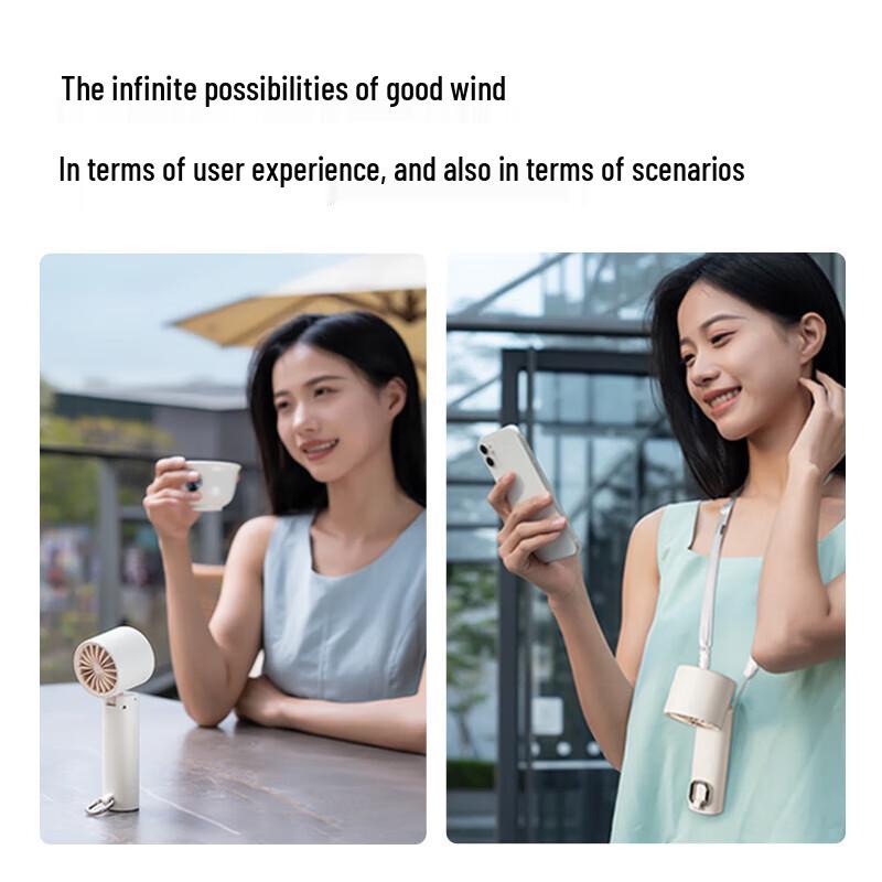 W&P Portable 3-in-1 USB Rechargeable Mini Fan