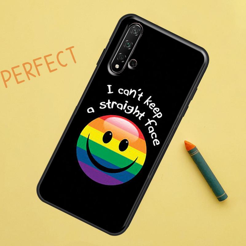 LGBT PRIDE GAY Case For Huawei P30 Pro P20 P40 Lite Nova 8i 7i 3i 11i 5T 9 10 SE Y60 Y61 Y70 Y90 P Smart Z