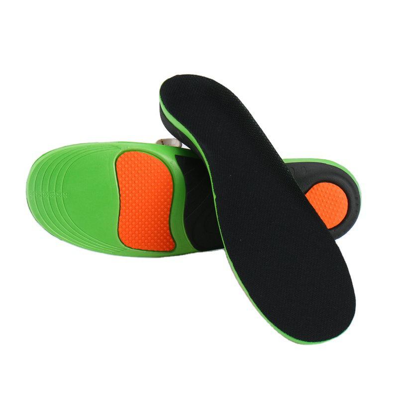 Men's High Arch Sports Insole: Thickened, Shock-Absorbing, Comfortable Support for Flat Feet