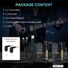 A14 Wireless Guitar Audio Transceiver: Mini Charging Transmitter & Receiver System.