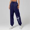 Ladies' Printed Unisex Casual Pocket Drawstring  Pants