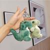 Dinosaur Green Charming Plush Keychain Cuddly Toy Gift For Kids And Adults