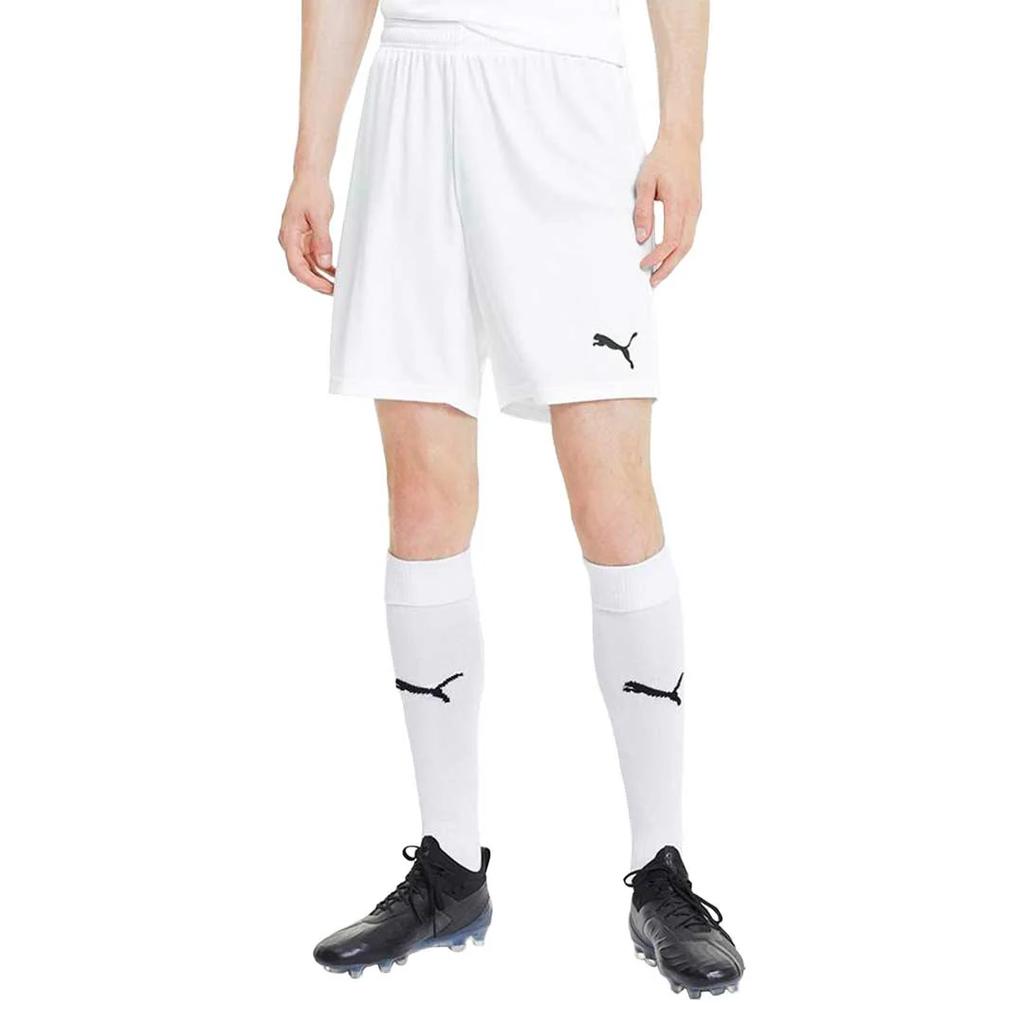 Puma Teamgoal 23 Solid Logo Elastic Waist Three-Quarter Sports Shorts Men shorts 704262-04