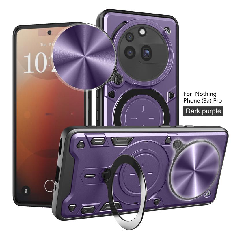 

Ни за что Телефон (3a) Pro 5G Чехол Слайд Объектив Броня Чехол для телефона Для NothingPhone3a Nothing Phone 3aPro Магнитный держатель-кольцо Чехол NothingPhone3aPro