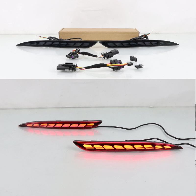 LED Flowing Water Rear Fog Light for 2019-2023 Tesla Model Y