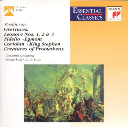 

CD CLEVELAND ORCH, SZELL; LANE - Beethoven;Overtures SBK63062 Australia Classical Used