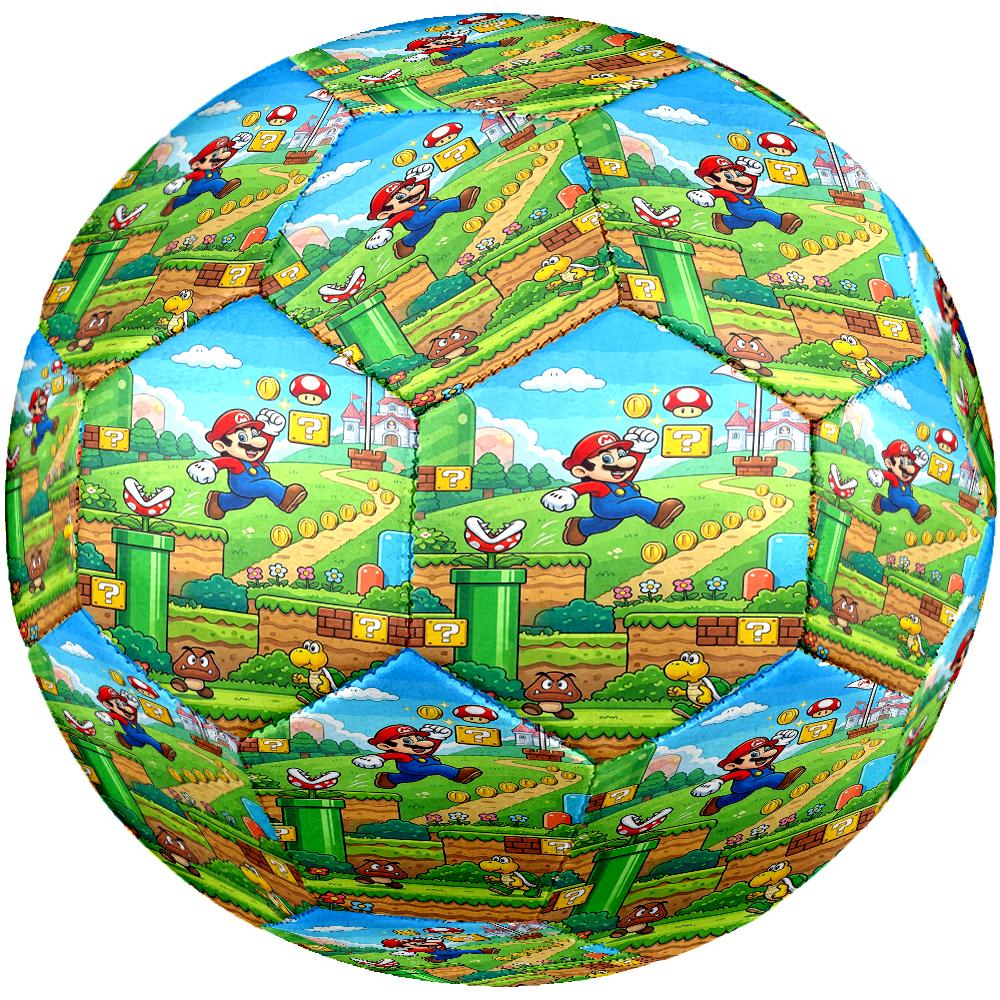 Mario Theme Size 5 Soccer Ball, Suitable for Both Indoor and Outdoor Matches, a Gift Suitable for Everyone.