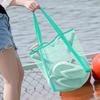 Large Capacity Beach Bag Toy Storage Multi-functional Mesh Bag Lightweight And Convenient With Comfortable Shoulder Strap